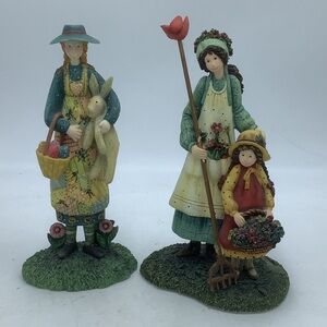 Two Vintage Ellen Stauffer First Edition Figurines